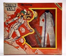 Action Team Action Girl 1975 Sci Racing Set Avventura / Hasbro Tartaruga, NrfB