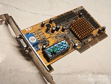 AGP 3D Card Manli Savage4 Rev 3.0 S3 Savage 4 86C398 16 MB RAM