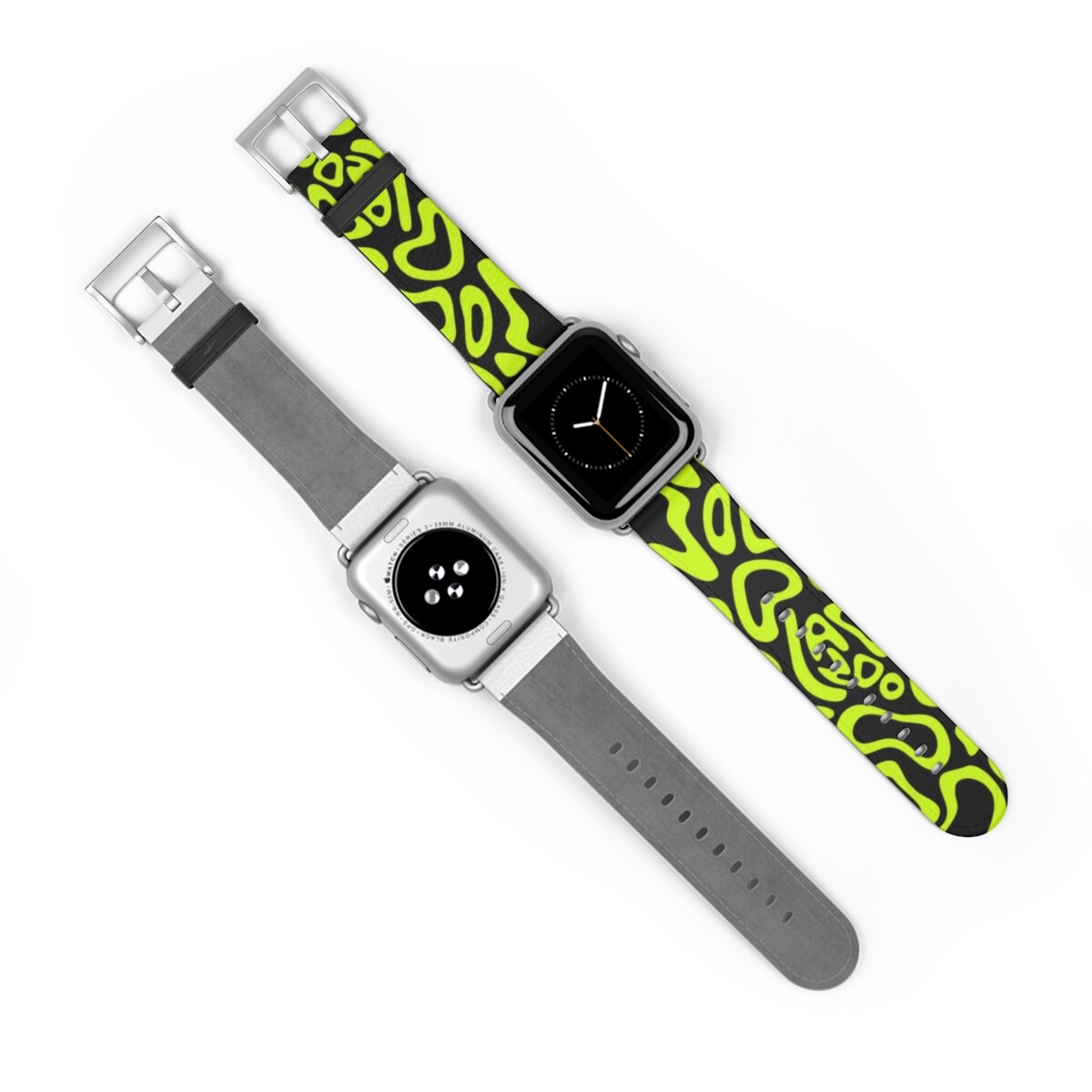 Lando Norris Patterns Logo Watch Band for Apple Watch Black Silver Rose Gold
