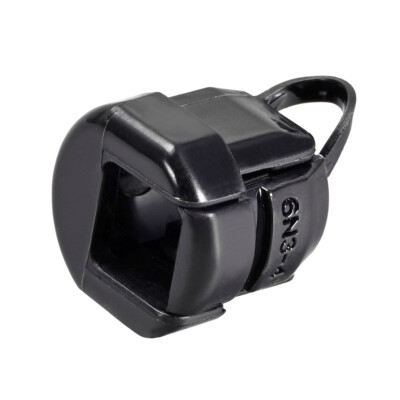 10pcs Round Cable Wire Strain Relief Bush Grommet Black for 8.2mm-9.2mm Wire