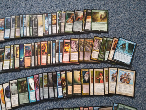 MAGIC THE GATHERING MTG 200 OR SO CARDS, OLD/NEW MIX FOILS RARES PLAYABLES USED - Imagen 5 de 6