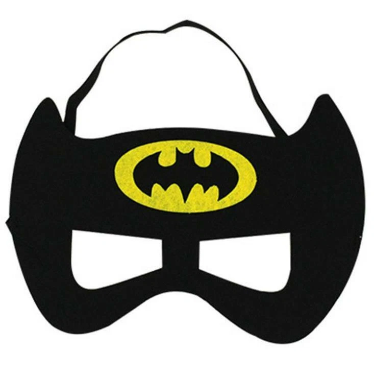 Super Hero Face Eye Mask Batman Superman Sipderman Flash Halloween Costume - Image 3 of 4