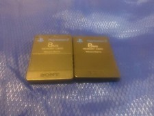Sony PlayStation 2 8MB Memory Card - Black - SCPH-10020 tested
