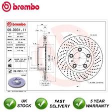 Brake Disc Front Right Brembo Fits Porsche 911 718 Boxster Cayman
