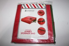 Christmas Jumbo Storage Bag 8 X 30 X 30 Wreath, Garland, Lights, Decor. New