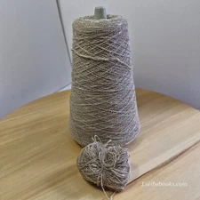 Yeoman Yarns Machine Knitting Yarn - 260 grams - brown acrylic (C56)