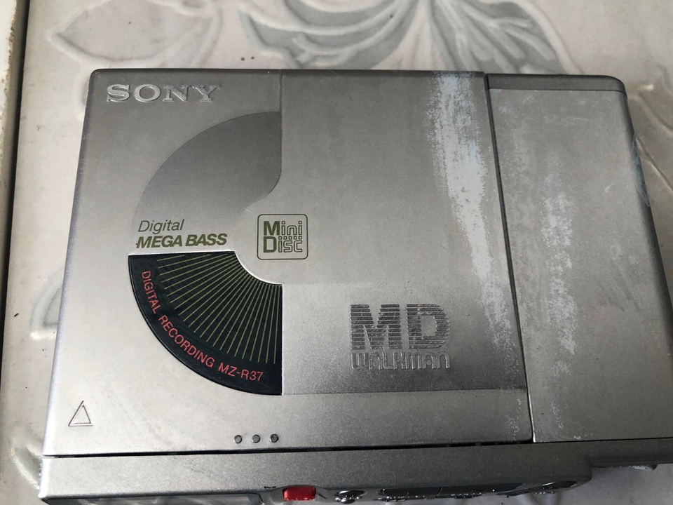 Sony MZ-R37 MD – Lecteur/enregistreur MiniDisc – Vintage – Testé Fonctionne