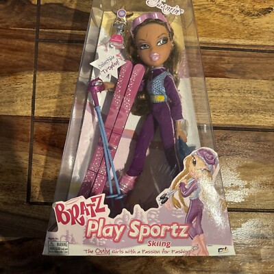 Sehr selten Vintage Bratz Play Sportz MGA Yasmin Skifahren Neu in OVP