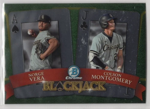 2022 Bowman Draft - Blackjack Colson Montgomery, Norge Vera (RC)