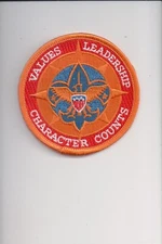 Characrter Counts Values Leadership patch