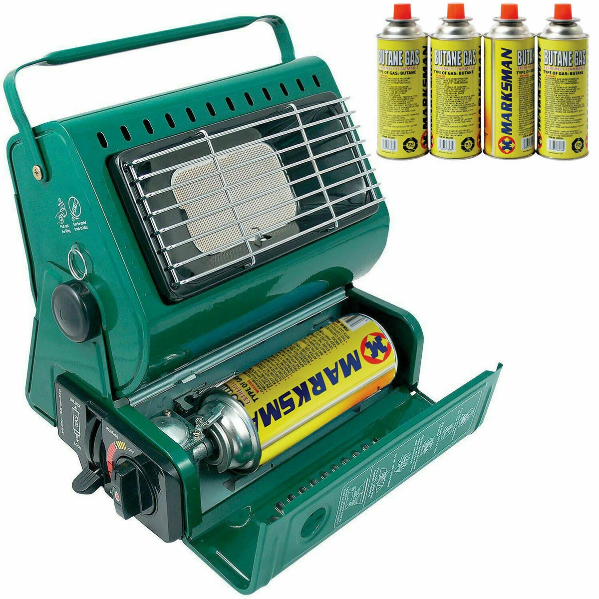 PORTABLE GAS HEATER CONSERVATORY ROOMS OUTDOOR CAMPING FISHING BUTANE GAS  NEW | eBay