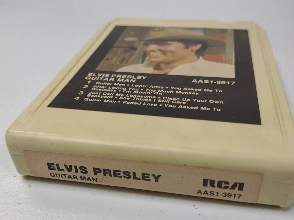 Elvis Presley Guitar Man 8 Track RCA  AAS1-3917 Rock n Roll - Image 3 of 4