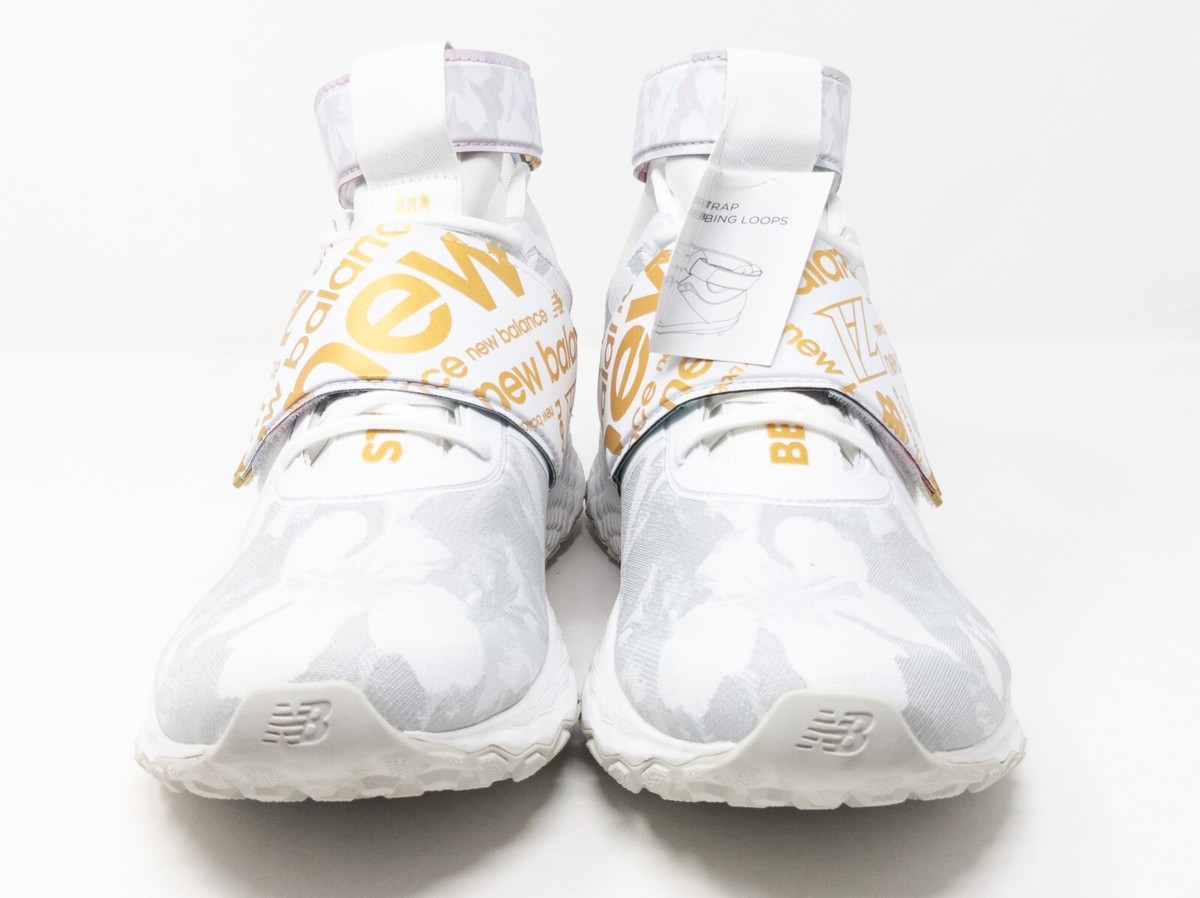 New Balance Lindor 1 Turf Baseball Trainer White Floral TLINDWT
