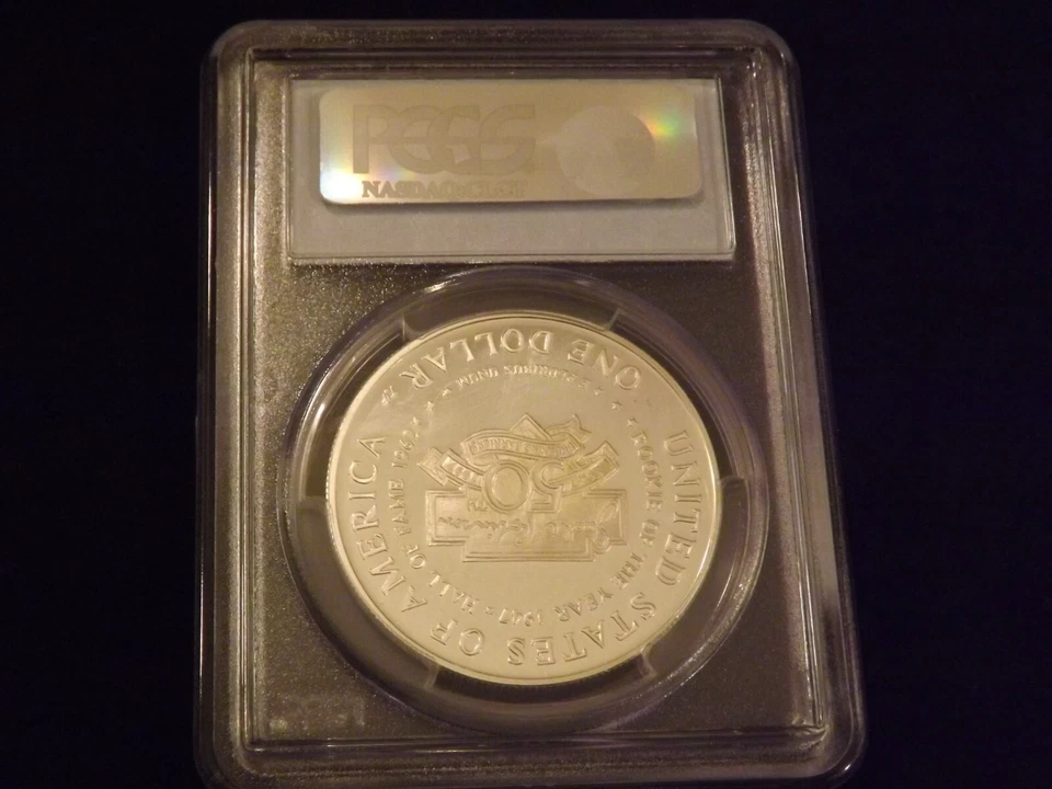 1997-S  $1         Jackie Robinson      PCGS PR 70 DCAM - Image 2 of 2