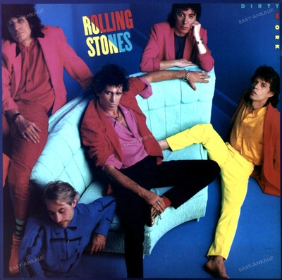 Rolling Stones - Dirty Work LP (VG+/VG+) '