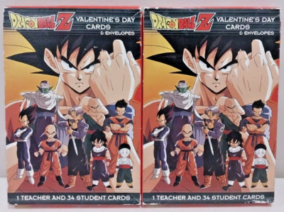 Dragonball Z Valentine's Day Card 2 Box Lot (2000 Funimation