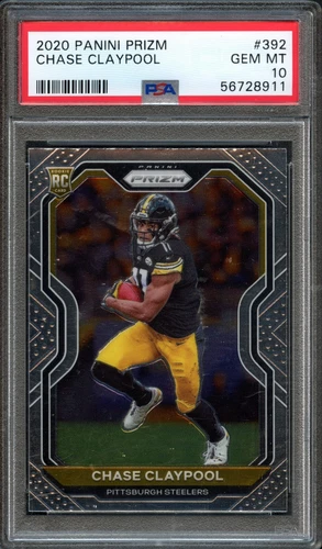 FB - 2020 Prizm - #392 - Chase Claypool - PSA 10