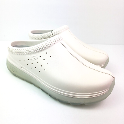 UGG Tasman Sport- white  for men size :12 UGG Tasman Sport Mens Size 12 White Slip On Casual Comfort  main image 3