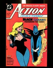 ACTION COMICS 609 (9.6) BLACK CANARY BOLLAND DC (b064)