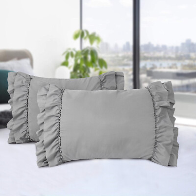 ruffle throw pillow