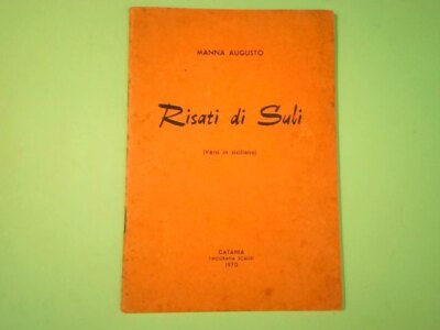 LACHEN VON SULI VERSE AUF SIZILIANISCH MANNA AUGUSTO 1970