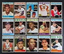 1964 Topps Baseball Starter Lot 15 Cards