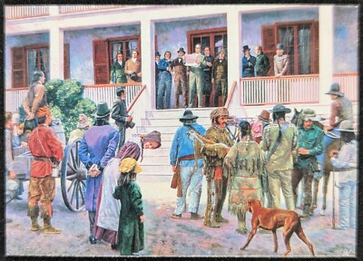 First Bank Charter of Missouri 1996 Wild West Western Card #6 (NM)