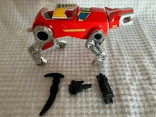 Panosh Place Voltron Defender Of The Universe Red Lion Vehicle Complete 1984