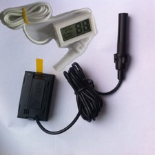 Built-in Digital LCD Thermometer Hygrometer Humidity Temperature Meter Probe