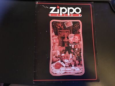 Zippo Lighter Click Collectors Club Paper Folder, Bradford PA 16701