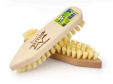 Wooden Scrub Brush Clean Tough Dirt Stains Hard Bristles Floors Decking Bettina