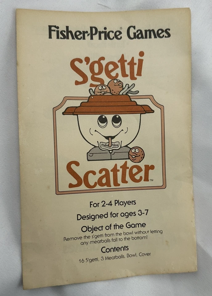 1994 S'getti Scatter Game Kerplunk Kids Game by Fisher Price in Great Condition - Image 4 of 4