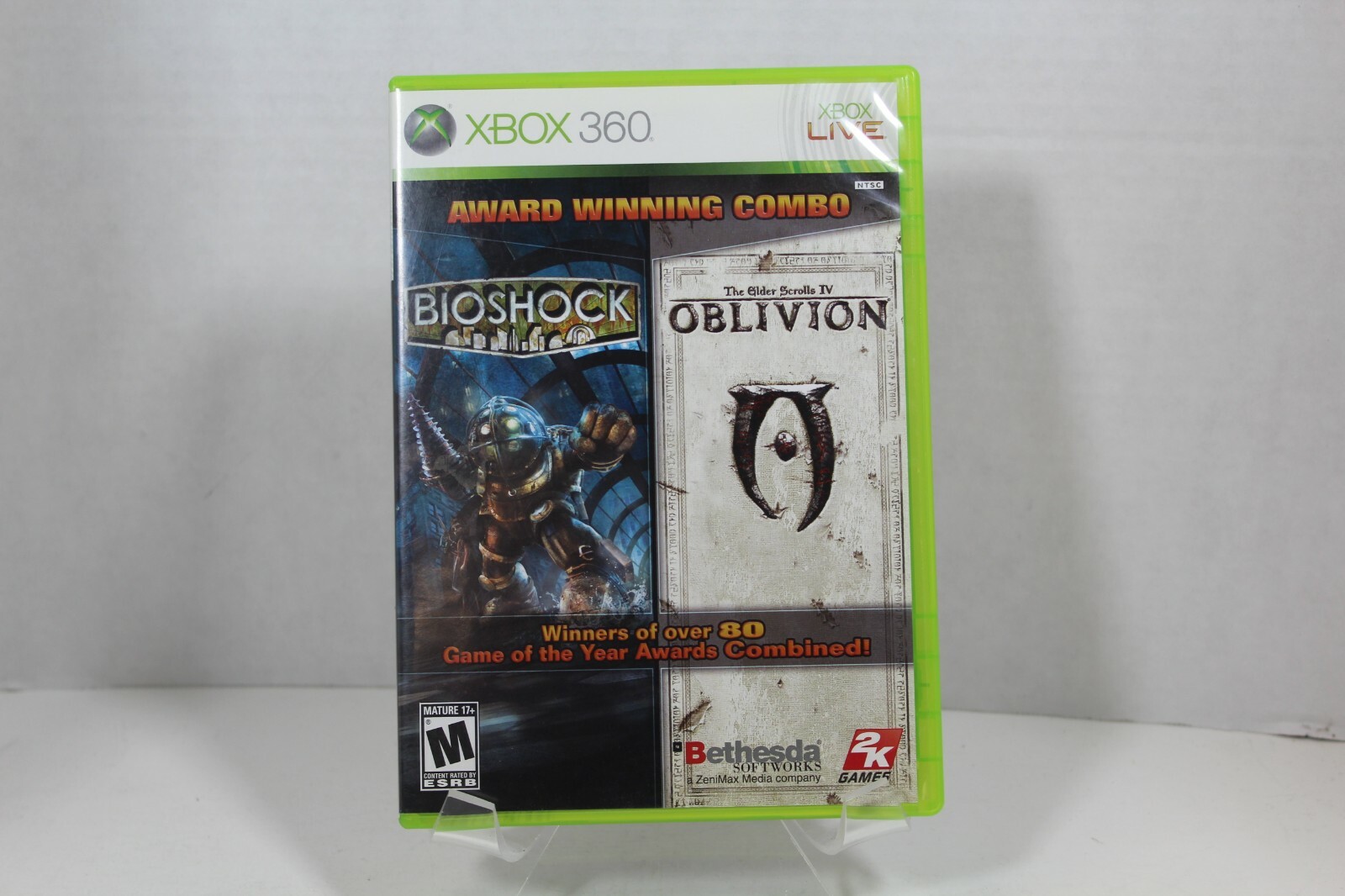 Bioshock & The Elder Scrolls IV Oblivion Combo - XBOX 360 - CIB ...