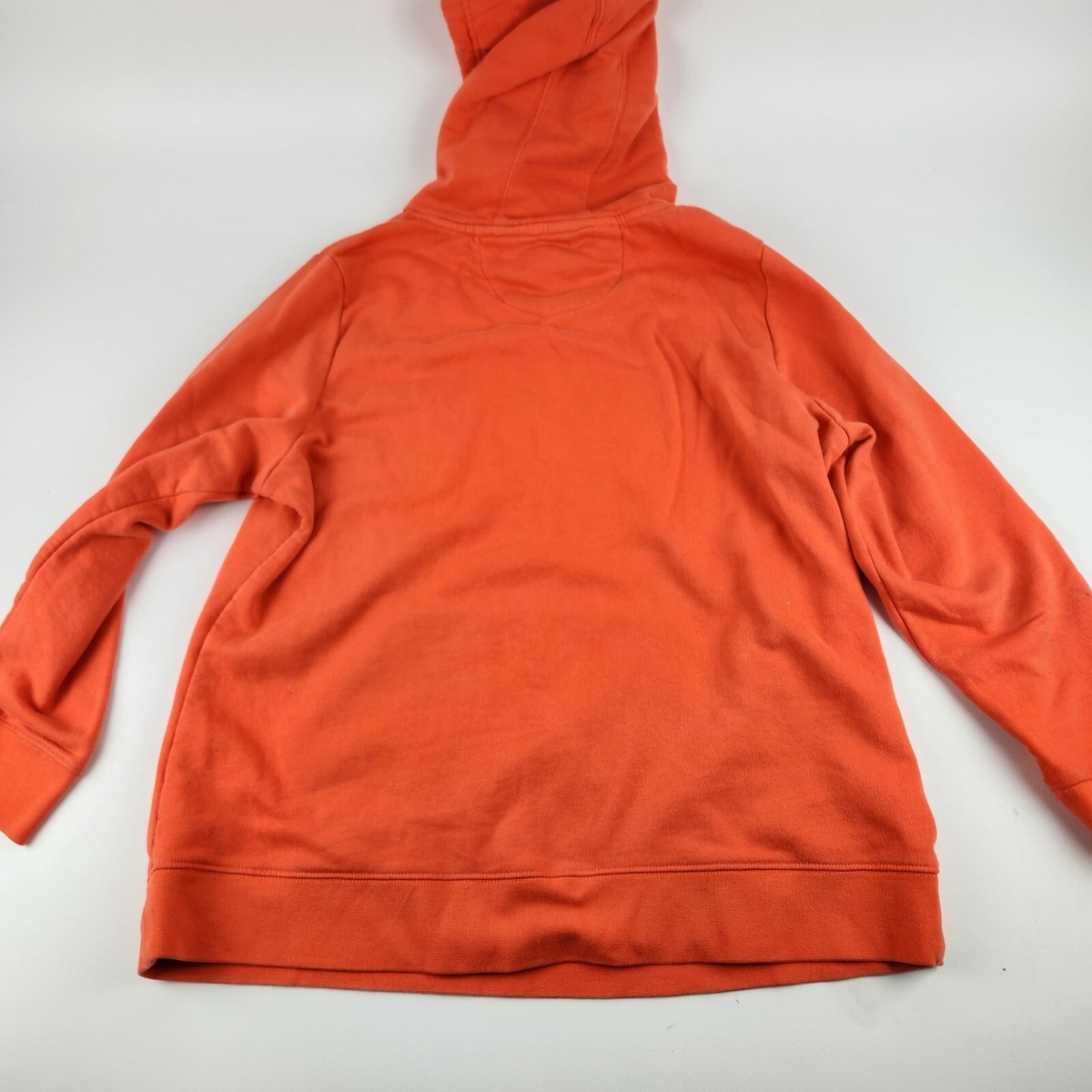 Fanatics Sweaters Mens Orange Graphic Long Sleeve Hoodie