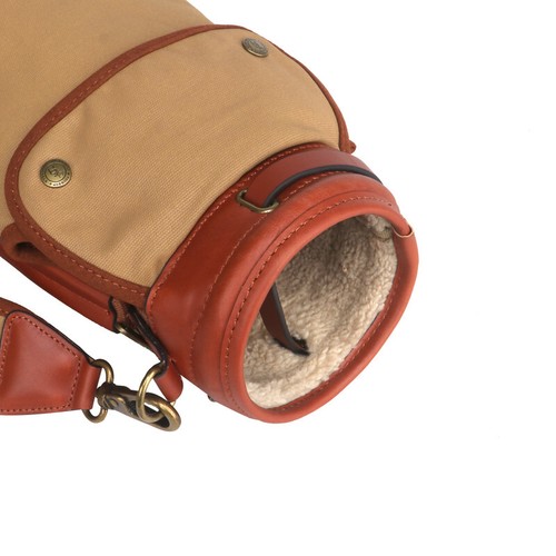 TOURBON Waterproof Canvas Golf Clubs Bag Lightweight Golf Strap Carry Bag Round - Picture 9 of 24
