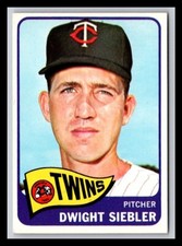 1965 Topps #326 Dwight Siebler VG or Better