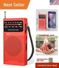 Versatile AM/FM Radio with High Sensitivity Antenna - Perfect for Outdoor  Home