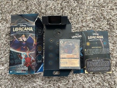 ebay lorcana starter deck TCG: Whispers in the Well: Decks including one foil card each of Moana and Mickey Mouse as Wayward Sorcerer Disney Lorcana - The First