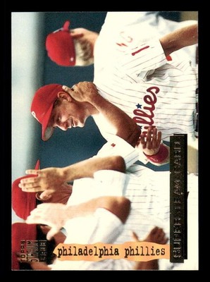 1994 Stadium Club Super Team #ST10 Mickey Morandini Phillies (1:24)