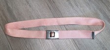 Alpraush Pink Seatbelt Buckle Mesh Belt 41 Long Alpraush Pink Seatbelt Buckle Mesh Belt 41 Long