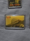 Disney 4 Pin Set LE Epcot Monorail Magic Kingdom Animal Kingdom MGM Postcard — photo 4