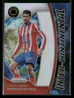 Rodrigo De Paul 2025 Panini Prizm Club World Cup #4 Inter-Continental Silver