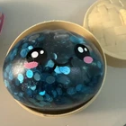 NEW Crazy Fun Bun Rainbow Mystery Dumpling SUPER RARE GALAXY GLITTER GEL BLUE!!