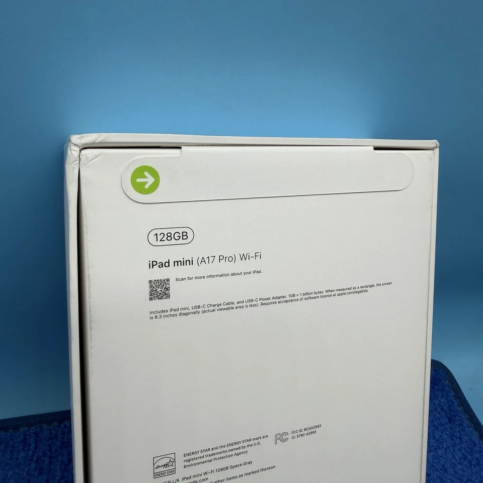 Apple iPad Mini 7th Generation 128GB A17 Pro Space Grey MXN63LL/A NEW - Image 4 of 4