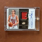 2009-10 Upper Deck Exquisite Collection Joakim Noah PATCH AUTO /50 Bulls #P-JN
