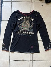 Double D Ranch Women s Black V-Neck Long Slee...