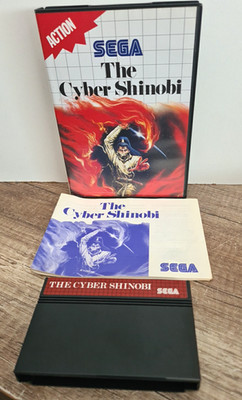 Sega Master System - THE CYBER SHINOBI - CIB - PAL - Komplett