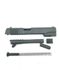 Tisas Zig M1911A1 45 acp, pistol parts, slide, barrel and recoil spring