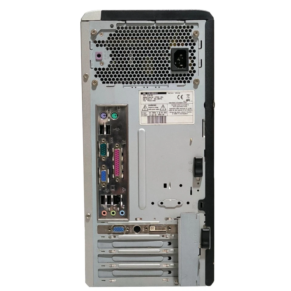 PC Computer Packard Bell AMD Sempron 2GB RAM 160GB HDD WinXP - Vintage - Immagine 3 di 4