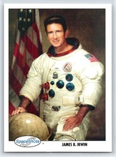 1990-92 Space Ventures Space Shots James B. Irwin #0117